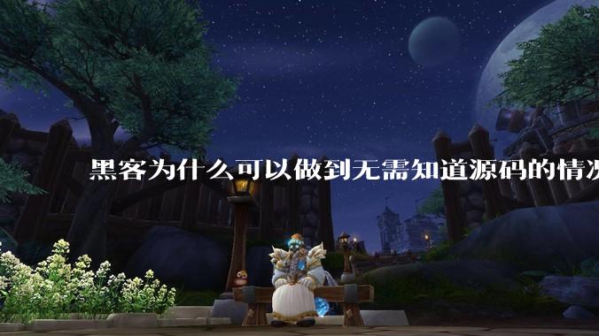 黑客为什么可以做到无需知道源码的情况下找出系统漏洞？